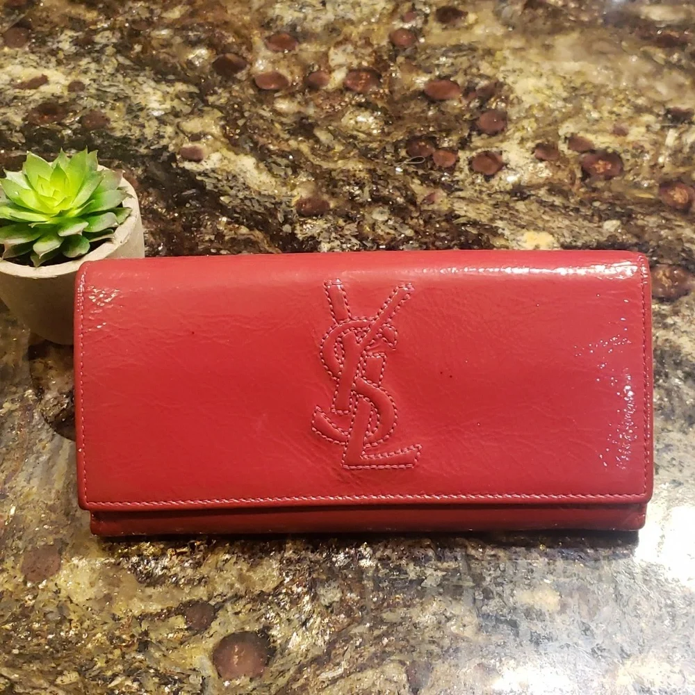 Ysl logo wallet Yves Saint Laurent - Picture 1 of 16